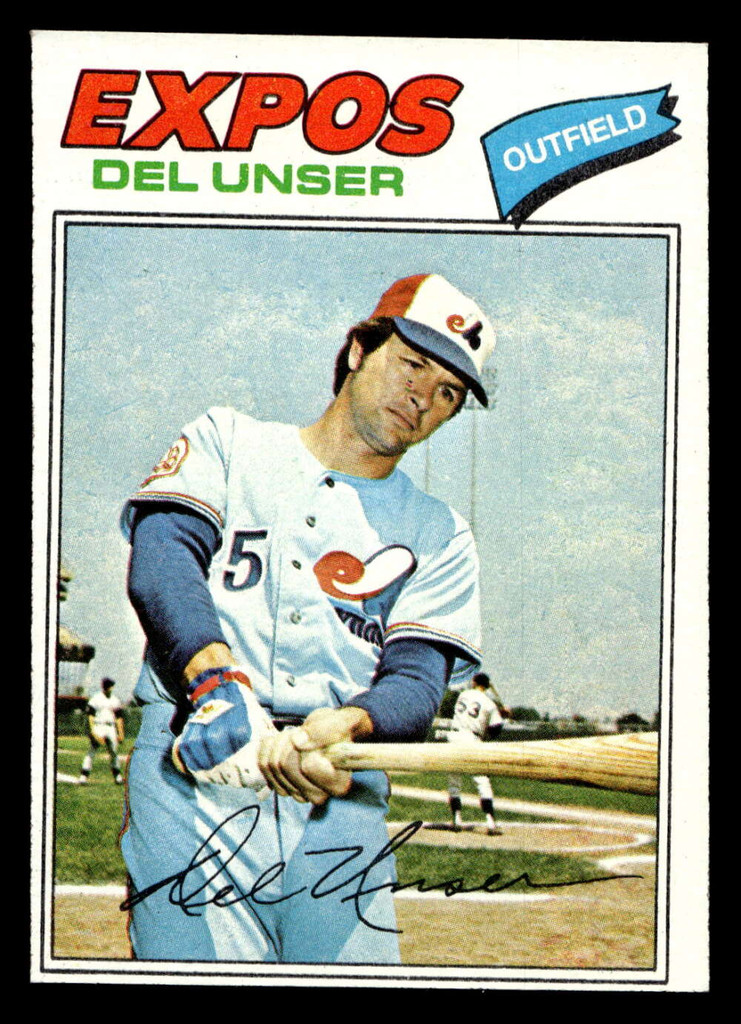 1977 Topps #471 Del Unser Near Mint 