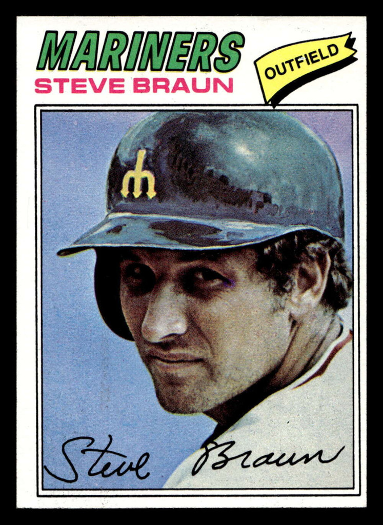 1977 Topps #606 Steve Braun Near Mint 