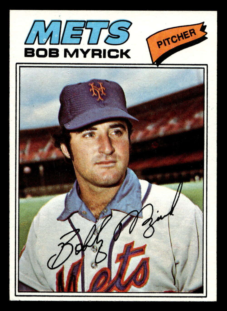 1977 Topps #627 Bob Myrick Ex-Mint RC Rookie 