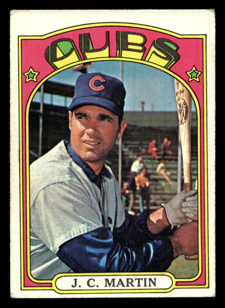 1972 Topps #639 J.C. Martin VG-EX 