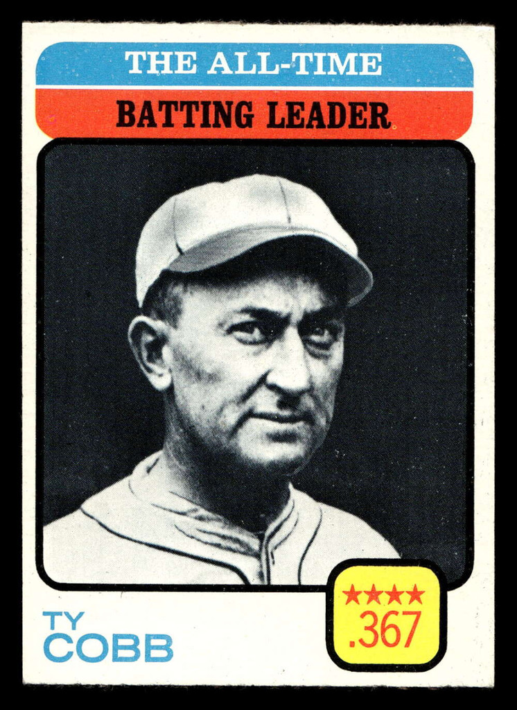 1973 Topps #475 Ty Cobb ATL Near Mint  ID: 413148