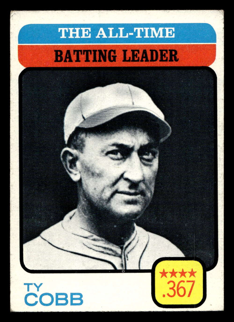 1973 Topps #475 Ty Cobb ATL Excellent+  ID: 413149