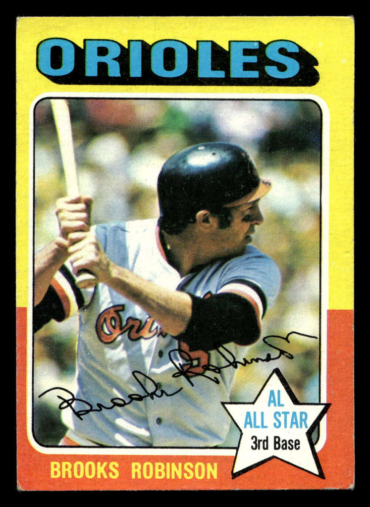1975 Topps #50 Brooks Robinson Excellent  ID: 413176