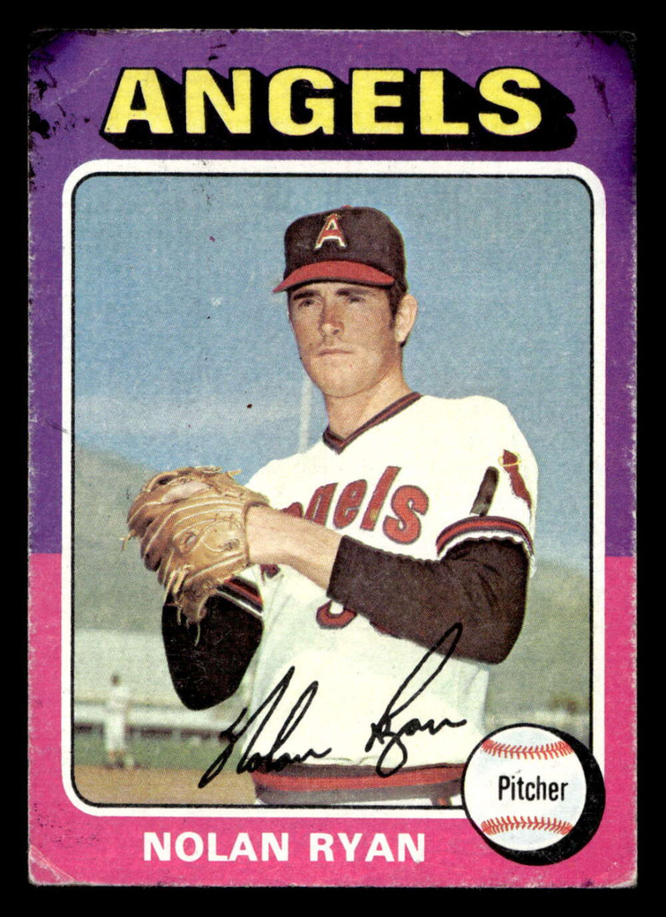 1975 Topps #500 Nolan Ryan Poor  ID: 413215