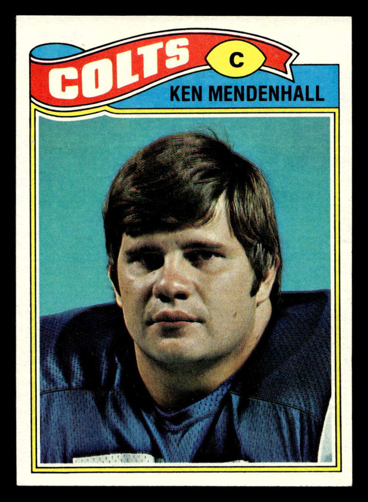 1977 Topps #13 Ken Mendenhall Near Mint+ 