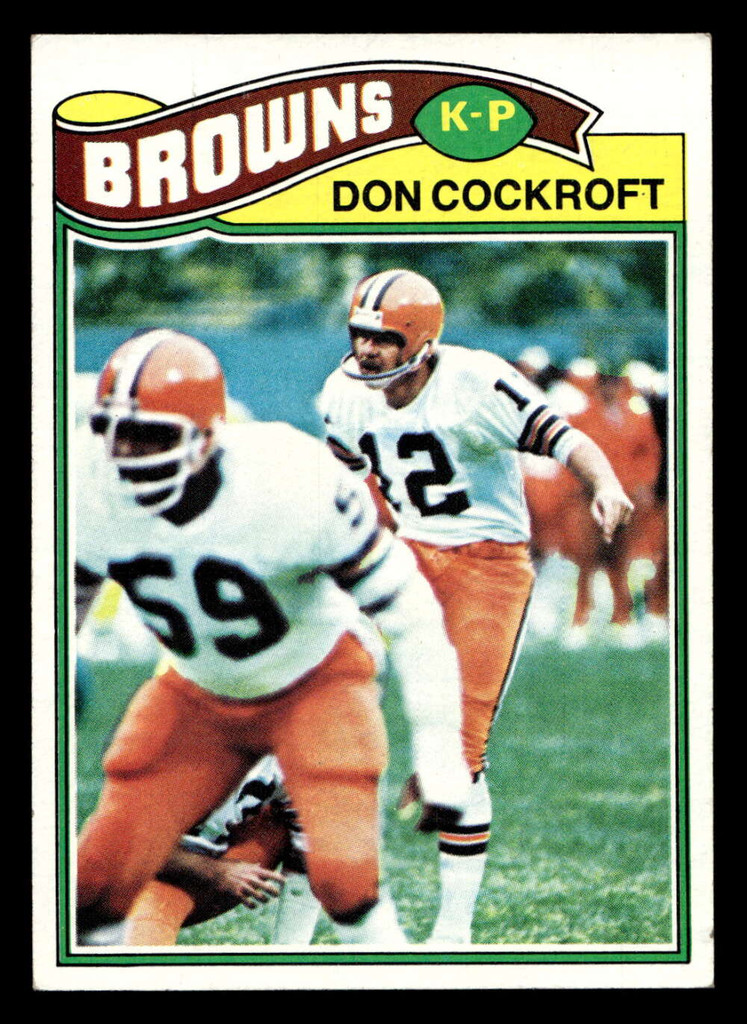 1977 Topps #304 Don Cockroft Ex-Mint 