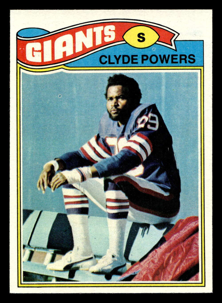 1977 Topps #368 Clyde Powers Ex-Mint 