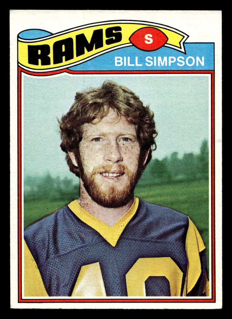 1977 Topps #406 Bill Simpson Ex-Mint 