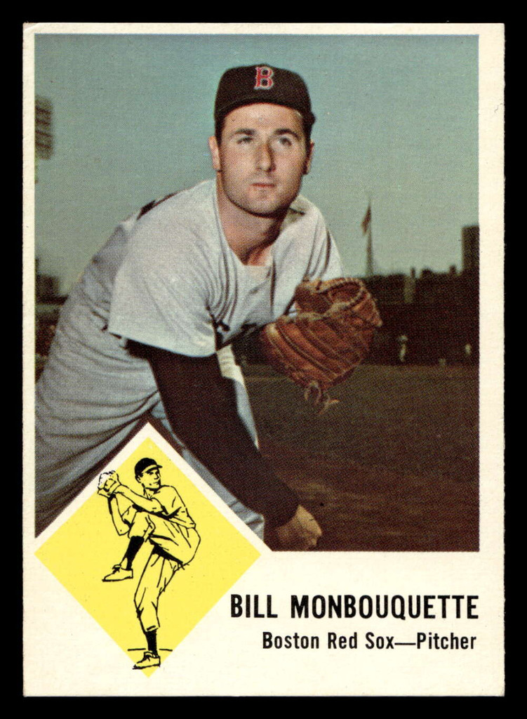 1963 Fleer #7 Bill Monbouquette Excellent+  ID: 413832