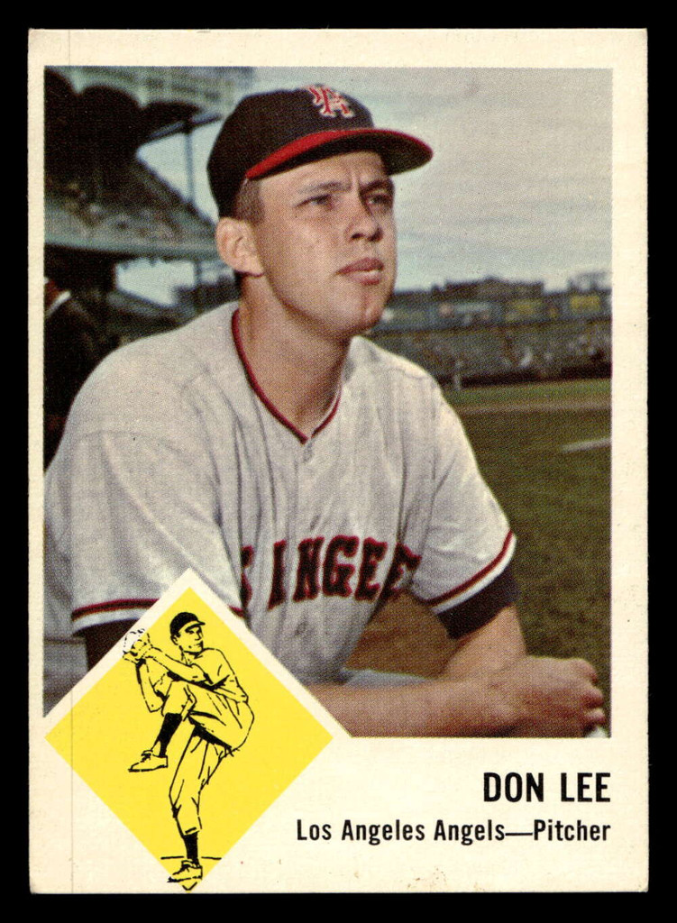 1963 Fleer #18 Don Lee Excellent+  ID: 413842