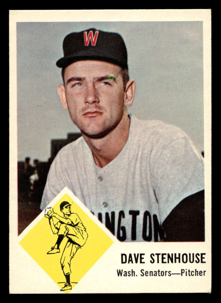 1963 Fleer #30 Dave Stenhouse Excellent+  ID: 413854