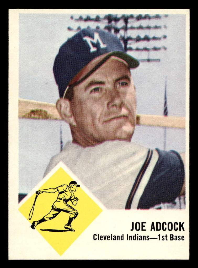 1963 Fleer #46 Joe Adcock Near Mint SP  ID: 413867