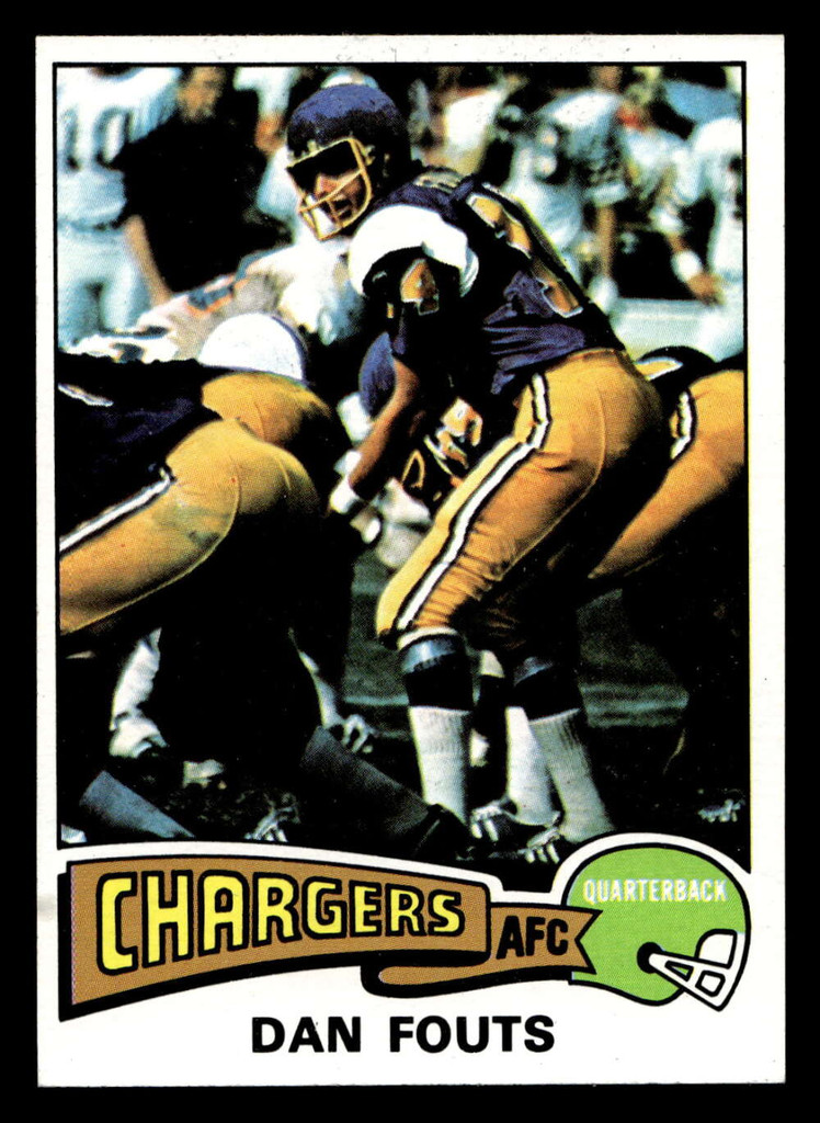 1975 Topps #367 Dan Fouts Near Mint RC Rookie  ID: 414253