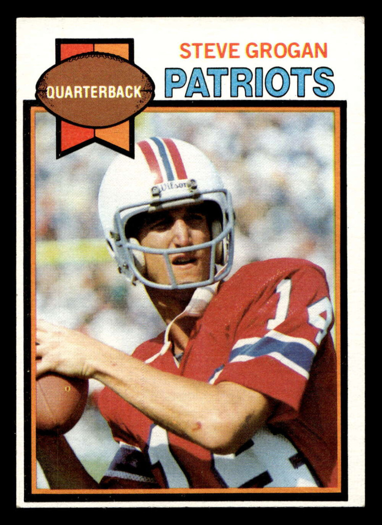 1979 Topps #95 Steve Grogan Near Mint 