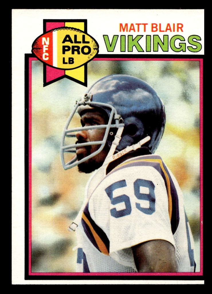 1979 Topps #125 Matt Blair AP Near Mint 