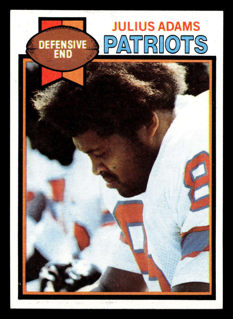 1979 Topps #242 Julius Adams Ex-Mint 