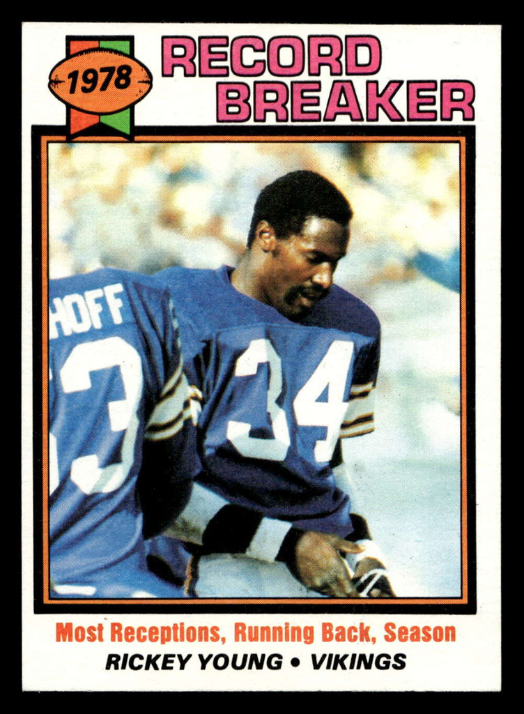 1979 Topps #336 Rickey Young RB Near Mint 