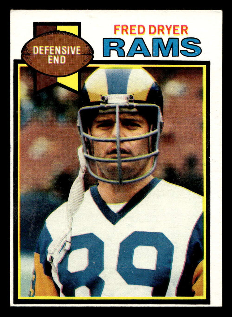 1979 Topps #453 Fred Dryer Ex-Mint 