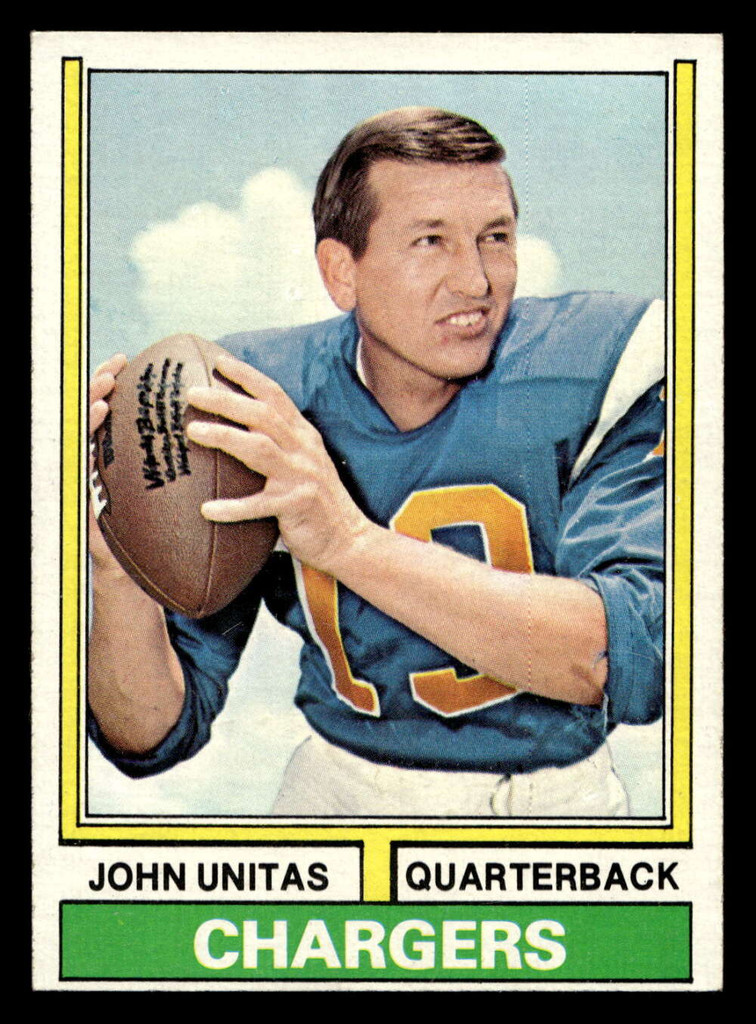 1974 Topps #150 Johnny Unitas Near Mint 