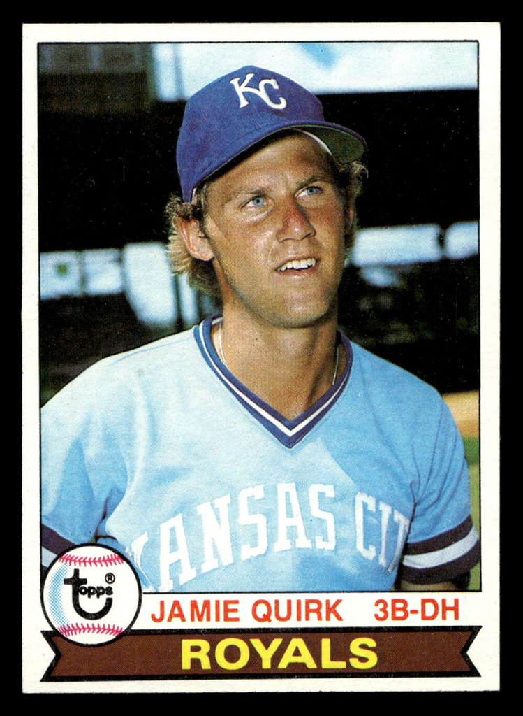 1979 Topps #26 Jamie Quirk Near Mint+ 