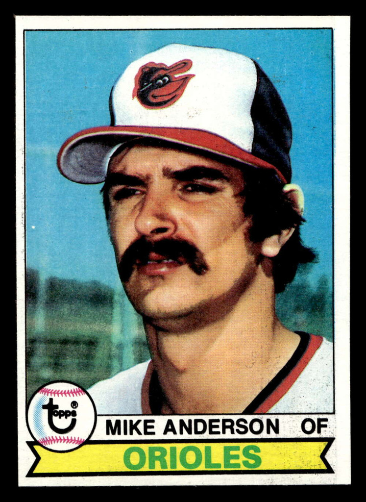 1979 Topps #102 Mike Anderson Near Mint 