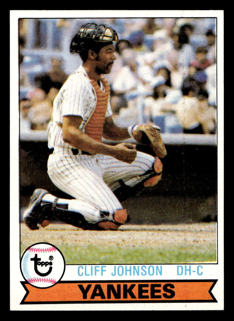 1979 Topps #114 Cliff Johnson Near Mint 