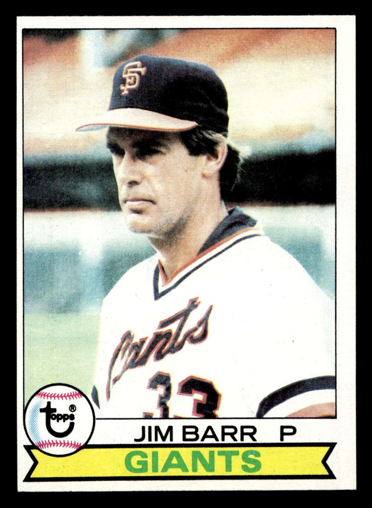 1979 Topps #461 Jim Barr DP Near Mint+ 
