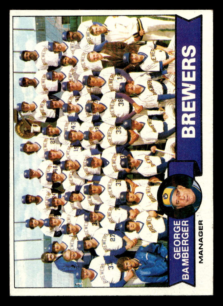 1979 Topps #577 George Bamberger MG Very Good Marked 