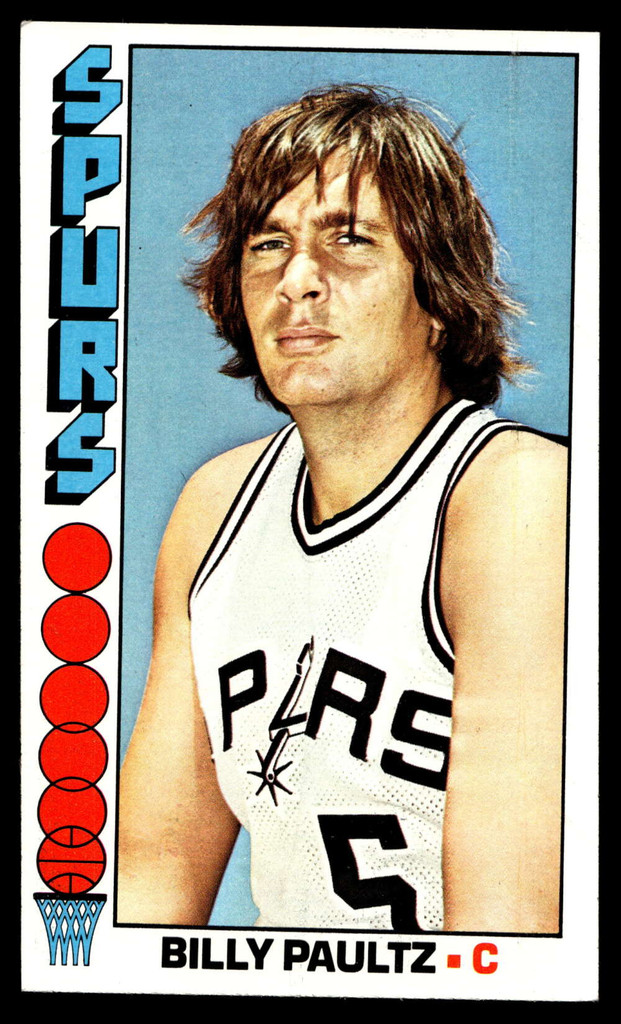 1976-77 Topps #19 Billy Paultz Ex-Mint 