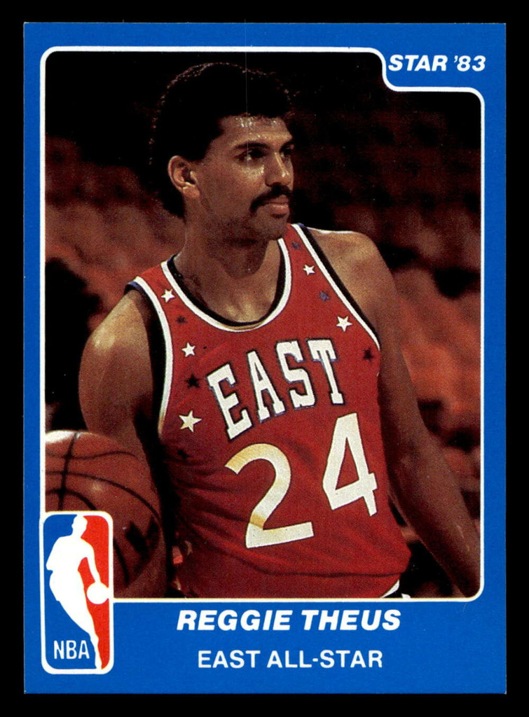 1983 Star All-Star Game #10 Reggie Theus Near Mint+ /5000 