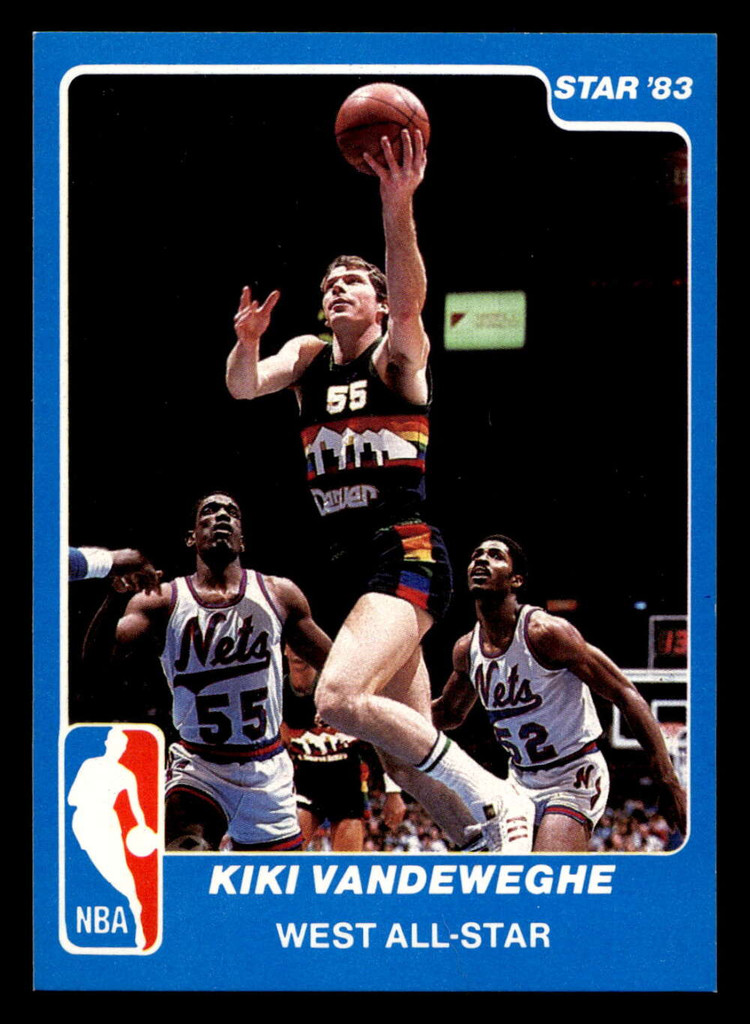 1983 Star All-Star Game #23 Kiki Vandeweghe NM-Mint /5000 