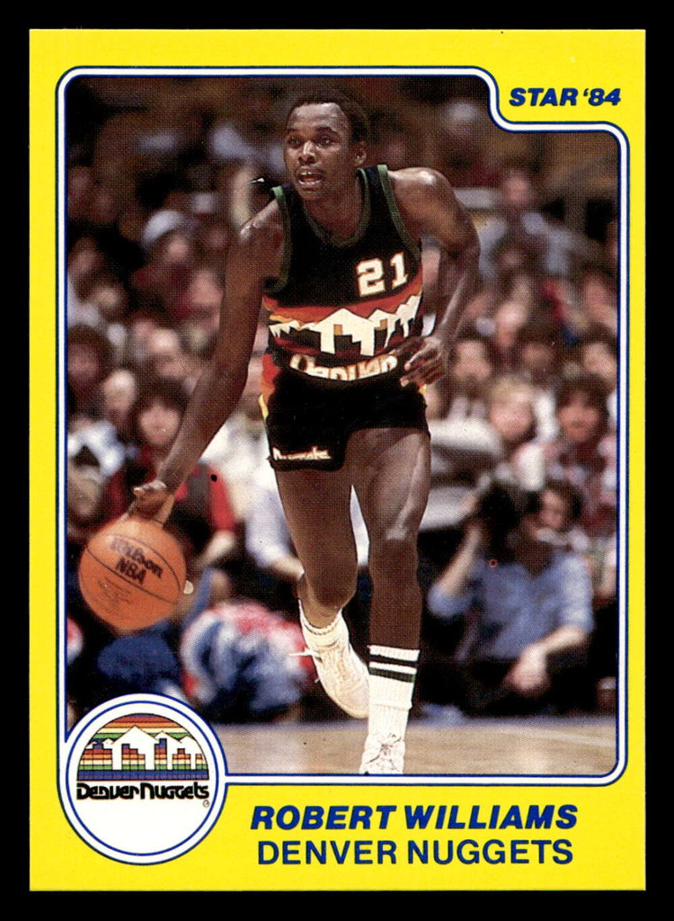 1983-84 Star All Rookies #9 Rob Williams NM-Mint 