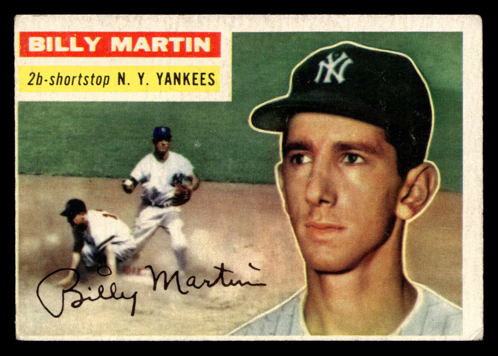 1956 Topps #181 Billy Martin VG-EX 