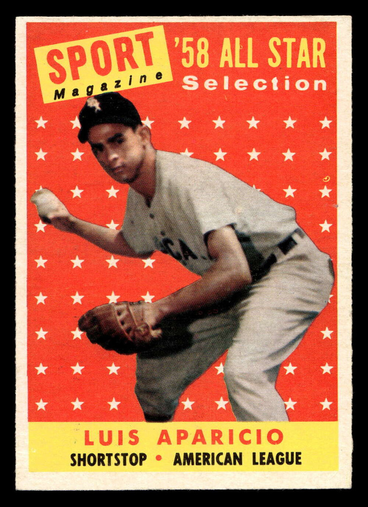 1958 Topps #483 Luis Aparicio AS Ex-Mint  ID: 417351