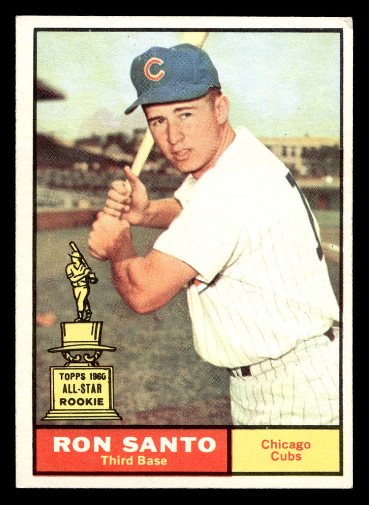 1961 Topps #35 Ron Santo Excellent+ RC Rookie  ID: 417375