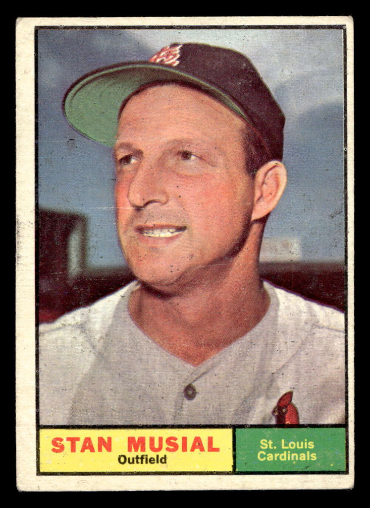 1961 Topps #290 Stan Musial VG-EX  ID: 417380