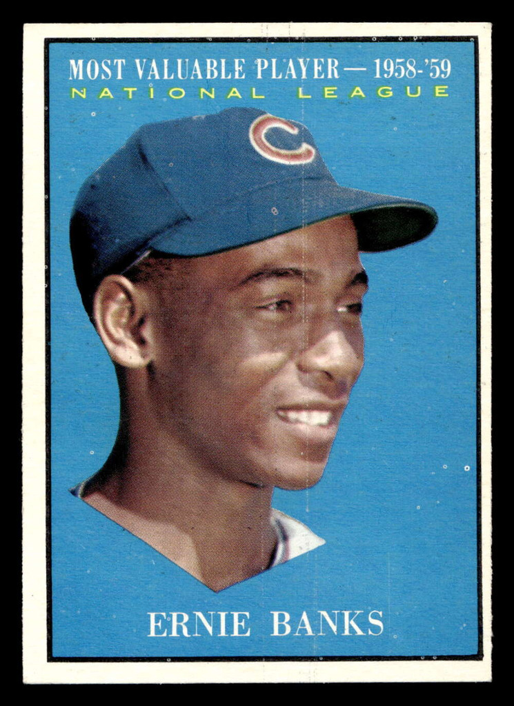 1961 Topps #485 Ernie Banks Near Mint  ID: 417384