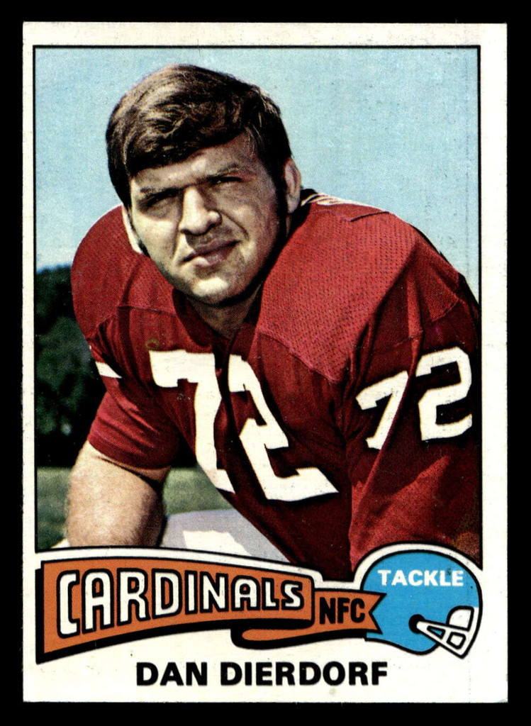 1975 Topps #35 Dan Dierdorf Near Mint  ID: 417626