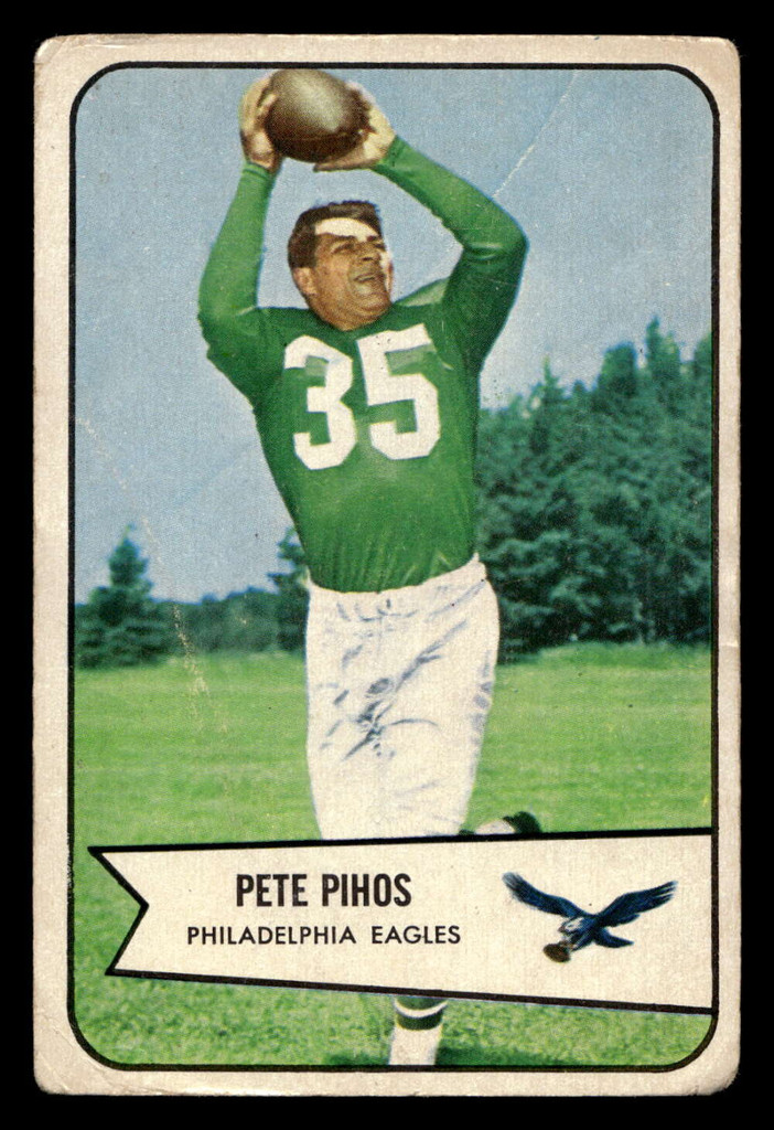 1954 Bowman #9 Pete Pihos Good 