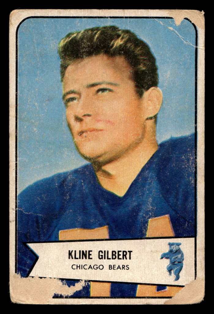 1954 Bowman #123 Kline Gilbert Poor 