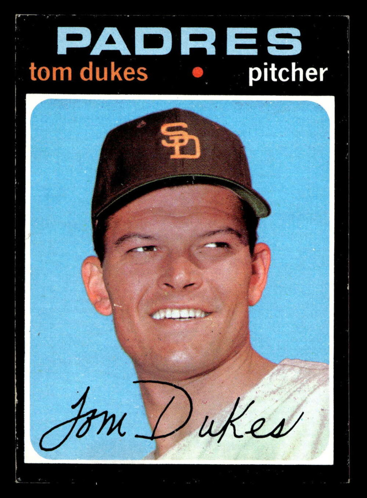 1971 Topps #106 Tom Dukes Ex-Mint  ID: 418001