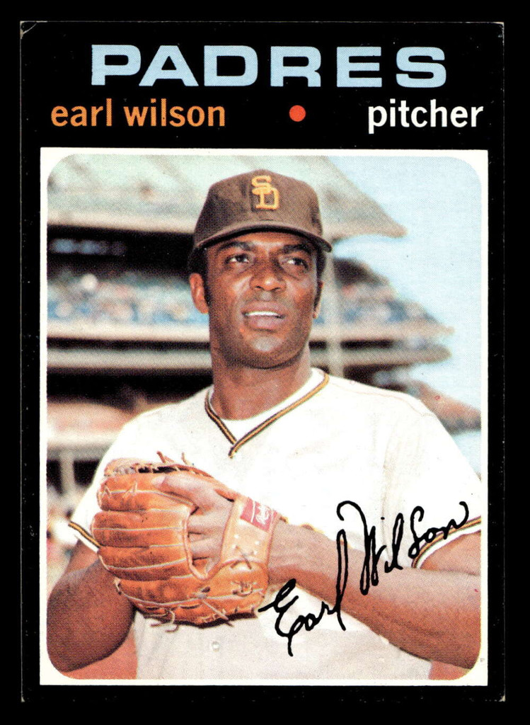 1971 Topps #301 Earl Wilson Ex-Mint  ID: 418195