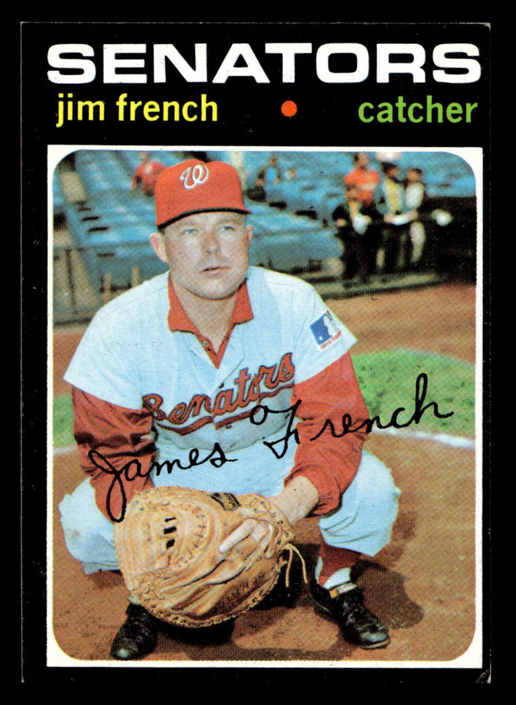 1971 Topps #399 Jim French VG-EX 