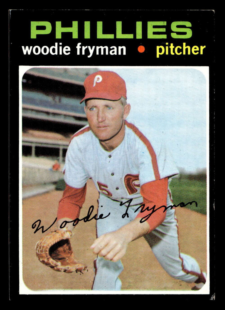 1971 Topps #414 Woodie Fryman VG-EX 
