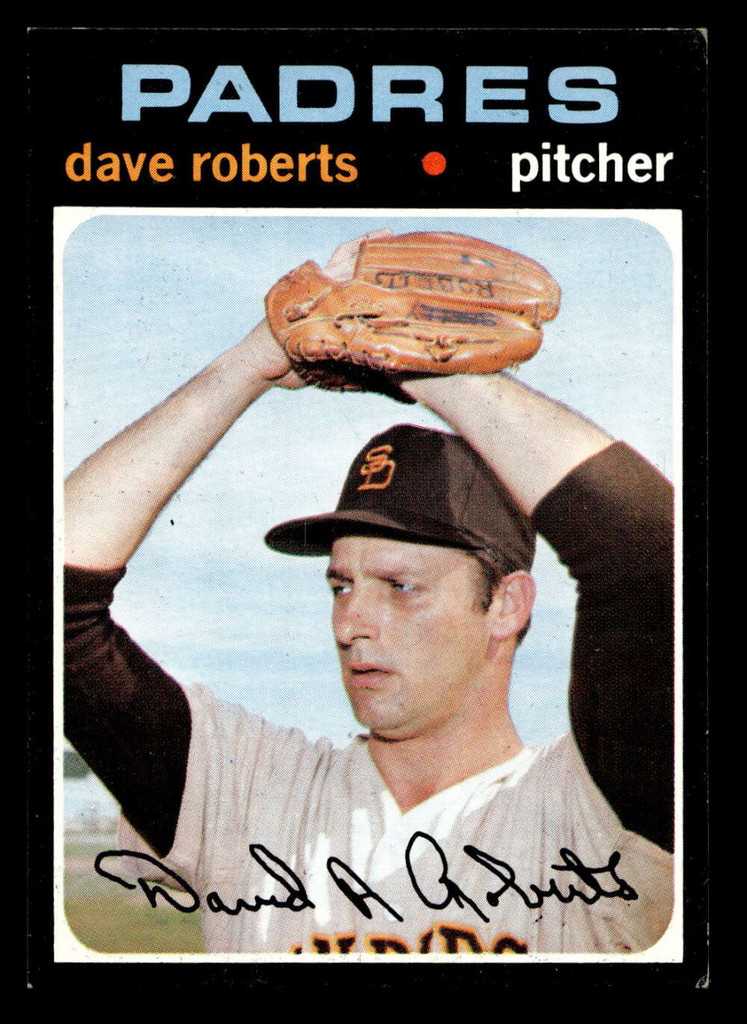 1971 Topps #448 Dave Roberts Excellent+  ID: 418342