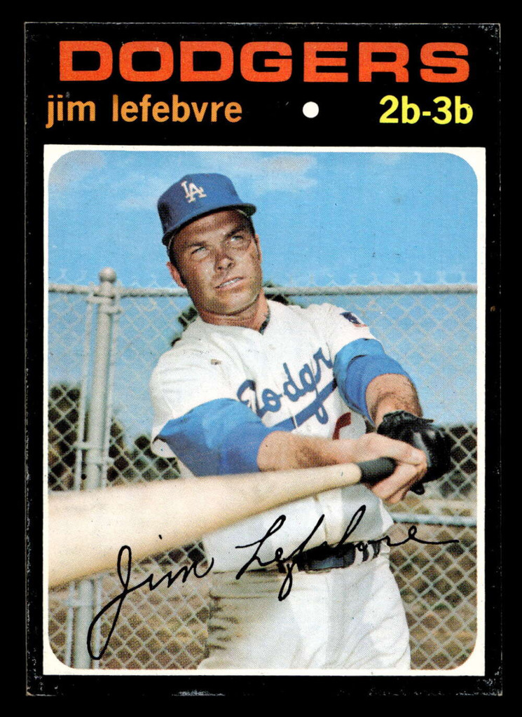 1971 Topps #459 Jim Lefebvre Ex-Mint  ID: 418353