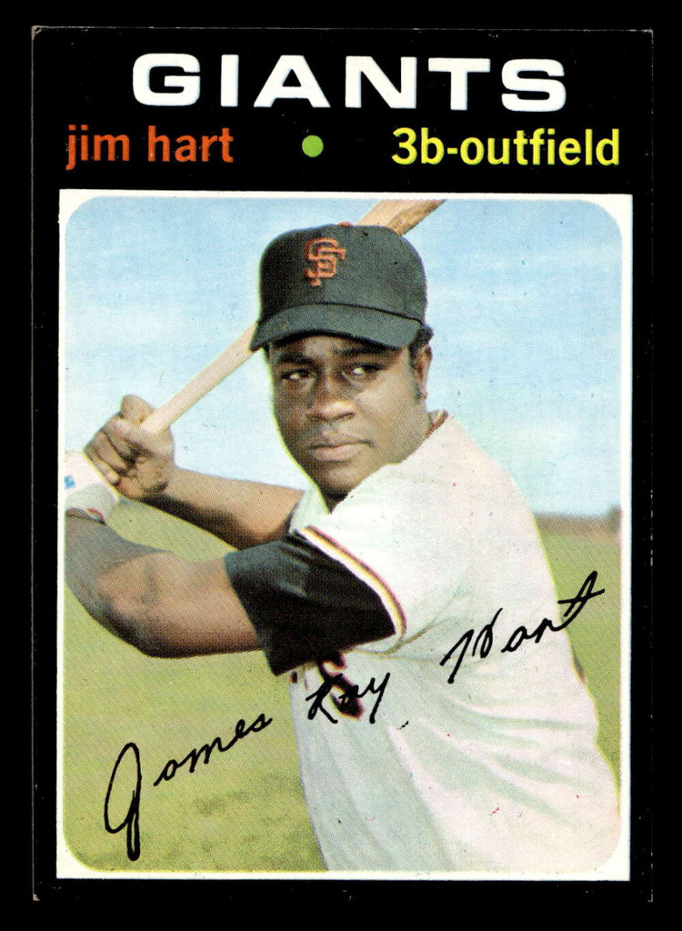 1971 Topps #461 Jim Hart Ex-Mint  ID: 418355