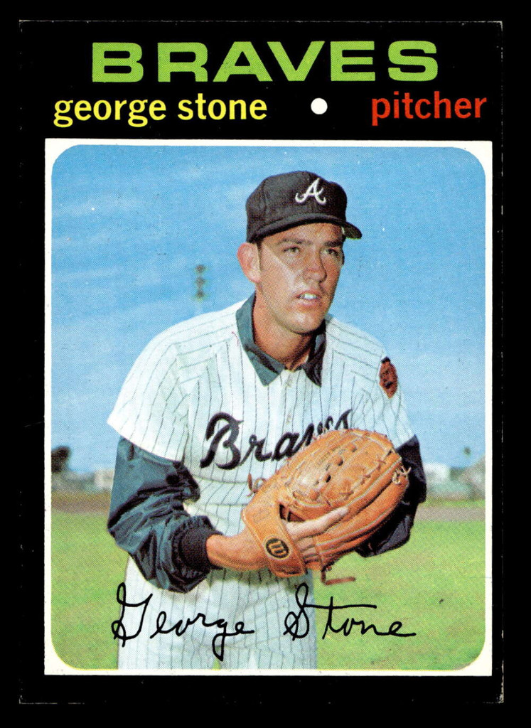 1971 Topps #507 George Stone Ex-Mint  ID: 418401