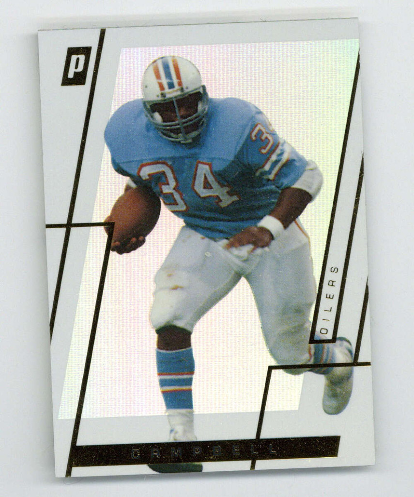 2006 Topps Paradigm Gold #10 Earl Campbell Oilers Houston 23/25