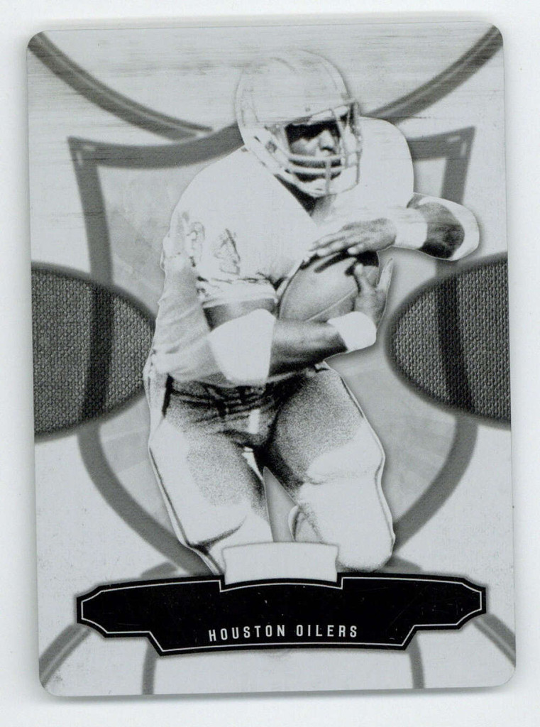 2015 Topps Supreme #94 Black Printing Plate Earl Campbell Oilers Real 1 of 1 1/1